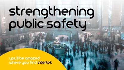 A large interior public space filled with people
